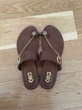 Guess Sandals, size 7.